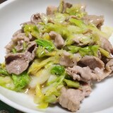 豚肉とキャベツのさっぱり塩だれ炒め